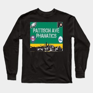 Pattison Ave Phanatics logo Long Sleeve T-Shirt